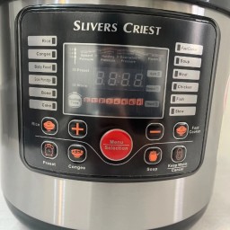 قدر الضغط الكهربائي الذكي من سيلفر كريست بسعة 8 لتر Slivers Criest Smart Electric Pressure Cooker