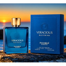 عطر فيراشيوس بلو بندورا سينتس باريس كورنر للرجال ماء عطر 100 مل Veracious Blue For Him Eau De Parfum Men's Perfume Pendora Sc