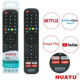 ريمونت بديل لتلفزيونات Hisense الذكية والعادية HUAYU RM-L1335 PLUS 2 HISENSE