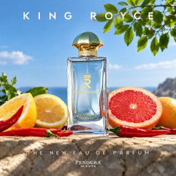 عطر للرجال باريس كورنر بندورا سينتس كينغ رويس 100 مل Paris Corner Pendora Scents King Royce Eau de Parfum for Men 100 ml