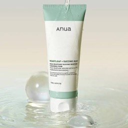 غسول أنوا هارتليف للحبوب والمسام - 150 مل Anua Heartleaf Succinic Moisture Cleansing Foam,