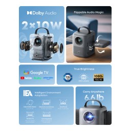 جهاز عرض سينمائي Anker Nebula P1i المحمول Anker Nebula P1i Smart Portable Projector