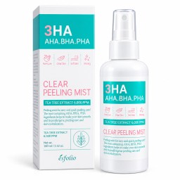 مقشر بخاخ من إسفوليو الكورية 3HA كلير بيلينغ ميست – 150 مل Esfolio 3HA Clear Peeling Mist