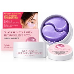 شرائح الكورية من إسفوليو للعين هيدروجل كولاجين للعين – 30 زوج Esfolio Glass Skin Collagen Hydrogel Eye Patch – 30 Pairs