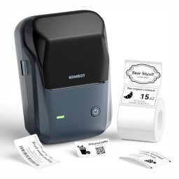 طابعة ملصقات حرارية لاسلكية Niimbot B1 Portable Bluetooth Label Printer - Space Blue Color Niimbot B1 Portable Bluetooth Label Printer - Space Blue Color