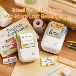طابعة ملصقات حرارية لاسلكية Niimbot B1 Portable Bluetooth Label Printer - Space Blue Color Niimbot B1 Portable Bluetooth Label Printer - Space Blue Color