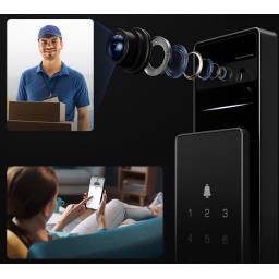 قفل باب الذكي EZVIZ CS-DL50FVS SMART EZVIZ CS-DL50FVS Smart Door Lock