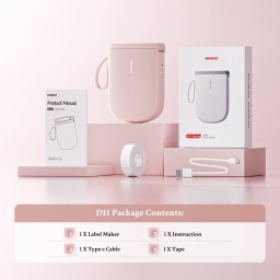 طابعة ليبلات حرارية لاسلكية NIIMBOT D11 300DPI Potable Label Maker Printer NIIMBOT D11 300DPI Potable Label Maker Printer