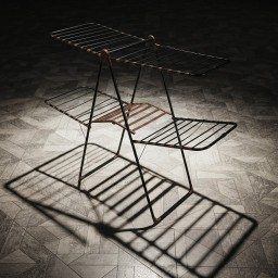 منشر ملابس حديد ثقيل 4 اجنحة صناعة تركية clothes drying rack