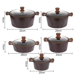 مجموعة تجهيزات المطابخ Cookware Set