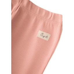 بنطلون ليجن للأطفال 1-5 سنوات - لون وردي مجفف Kids Leggings 1-5 Years - Dried Rose