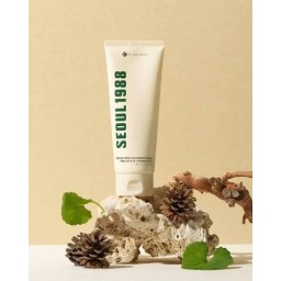 رغوة منظفة سول 1988 بباين سيكا 1% والبروبيوتيك من كي سيكريت - 150 مل K-SECRET Seoul 1988 Cleansing Foam: Pine Cica 1% + Probiotics - 150ml