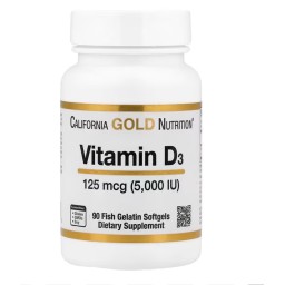 فيتامين د 3 (5000 وحدة دولية) 90 كبسولة من كاليفورنيا كولد نيوترشن Vitamin D3(5000 iu) 90 soft gel