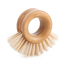 فرشة تنظيف مدوره خشبيه Wooden Rounded Cleaning Brush