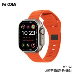 ساعة WK WH-02 Lviner Smartwatch الأصلية (( ضمان سنة )) اسم المنتج بالإنكليزي:  WK WH-02 Lviner Smartwatch – 1 Year Warranty