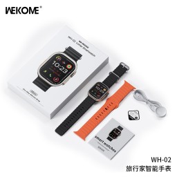 ساعة WK WH-02 Lviner Smartwatch الأصلية (( ضمان سنة )) اسم المنتج بالإنكليزي:  WK WH-02 Lviner Smartwatch – 1 Year Warranty