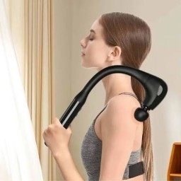 جهاز تدليك الجسم مساج هامر من بورودو باللون الأسود Porodo Therapist Massage Hammer - Black