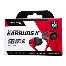 سماعات أذن HyperX Cloud Earbuds 2 – أحمر HyperX Cloud Earbuds 2 - Red