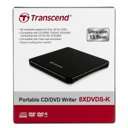 ناسخ أقراص CD/DVD محمول Transcend – USB Transcend Portable CD/DVD Writer - USB