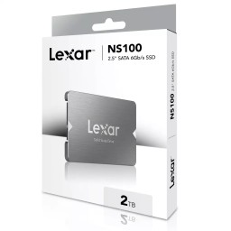 قرص صلب SSD ليكسار Lexar بسعة 2TB – ساتا III Lexar NS100 SSD - 2TB - SATA III
