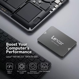 قرص صلب SSD ليكسار Lexar بسعة 2TB – ساتا III Lexar NS100 SSD - 2TB - SATA III