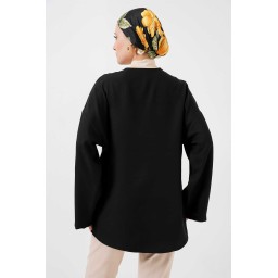 كيمونو نسائي محتشم من الكتان Women’s Linen Modest Kimono