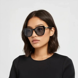 نظارة شمسية بورودو فيريرا بعدسات مستقطبة - أسود Porodo Ferrera Polarized Sunglasses - Black
