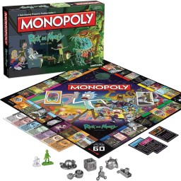 مونوبلي رك اند مورتي Rick and Morty monopoly