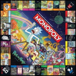 مونوبلي رك اند مورتي Rick and Morty monopoly