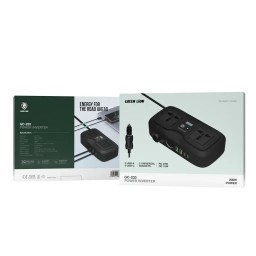 محول طاقة جرين لايون GC-233 - أسود Green Lion GC-233 Power Inverter - Black