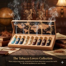 إبراق توباكو كوليكشن – أو دو بارفيم – مجموعة للجنسين IBRAQ Tobacco Collection – Eau de Parfum – Unisex Gift Set