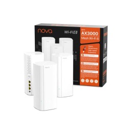 نظام Tenda EX12 AX3000 Mesh Wi-Fi 6 – ثلاث قطع Tenda EX12 3-Pack AX3000 Whole Home Mesh Wi-Fi 6 System