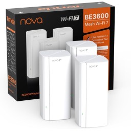 نظام Tenda EE3 Pro BE3600 Mesh Wi-Fi 7 – ثلاث قطع Tenda EE3 Pro 3-Pack BE3600 Whole Home Mesh Wi-Fi 7 System