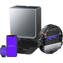 مكنسة روبوت نروال Narwal Flow 2 Norwall Flow 2 vacuum cleaner