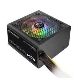 مزود طاقة Thermaltake Litepower RGB 650W Black Thermaltake Litepower RGB 650W Black