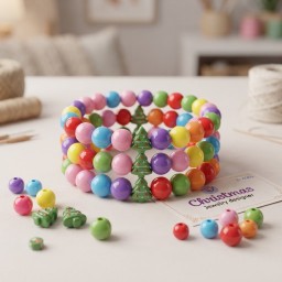 مصممة المجوهرات للبنات - أساور الخرز الملونة Jewelry Designer Girls - Bracelets