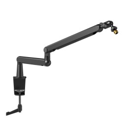 ذراع تثبيت ميكروفون مكتبي احترافي منخفض الارتفاع فاي فاين (طراز Fifine BM88) Fifine BM88 Low-Profile Premium Boom Arm Stand
