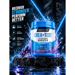 كرياتين + محفز تيست crea+test booster