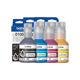 حبر طابعة برذر الأصلي D100 Brother Genuine Ink Set D100
