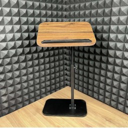 ميز وطاولة لابتوب قابلة للتعديل وسطح خشبي مائل Adjustable Laptop Table with Tilted Wooden Top