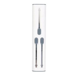 طقم تنظيف جرين ليون 3 في 1 للسماعات والأجهزة - أبيض Green Lion 3-in-1 Cleaning Kit for Earphones & Devices - White | GN3IN1CLKIT