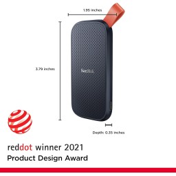 هارد SSD خارجي محمول بسعة 1TB SanDisk SanDisk Portable External SSD 1TB (SDSSDE30-1T00-G26