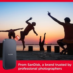 هارد SSD خارجي محمول بسعة 1TB SanDisk SanDisk Portable External SSD 1TB (SDSSDE30-1T00-G26