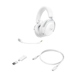 سماعة الألعاب اللاسلكية HyperX Cloud III S - أبيض HyperX Cloud III S Wireless Gaming Headset (White)