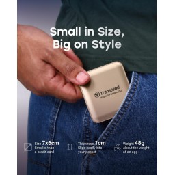هارد خارجي اس اس دي محمول ترانسيند 1 تيرابايت Transcend ESD420G 1TB