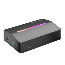 قطعة التقاط وتسجيل الفيديو للألعاب والبث المباشر فاي فاين (طراز Fifine AmpliGame V3) Fifine AmpliGame V3 HDMI Video Capture Card with RGB & 4K Loop-out