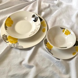 سيت صحون وكاسات Dinnerware set