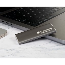 وحدة تخزين خارجي محمول اس اس دي 2 تيرا بايت Transcend ESD265C 2TB Portable SSD External Solid State Drives, up to 1050MB/s USB C SSD External Hard Drive USB 3.2 Gen 2