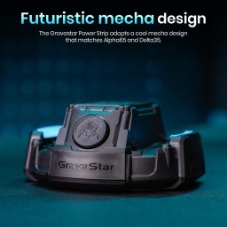 وصلة كهربائية GravaStar متوافقة مع شاحن Alpha65 بقدرة 65W GravaStar Power Strip – Compatible with Alpha65 65W Charger
