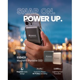 هارد خارجي اس اس دي 2 تيرابايت محمول ترانسيند Transcend ESD420 2TB
